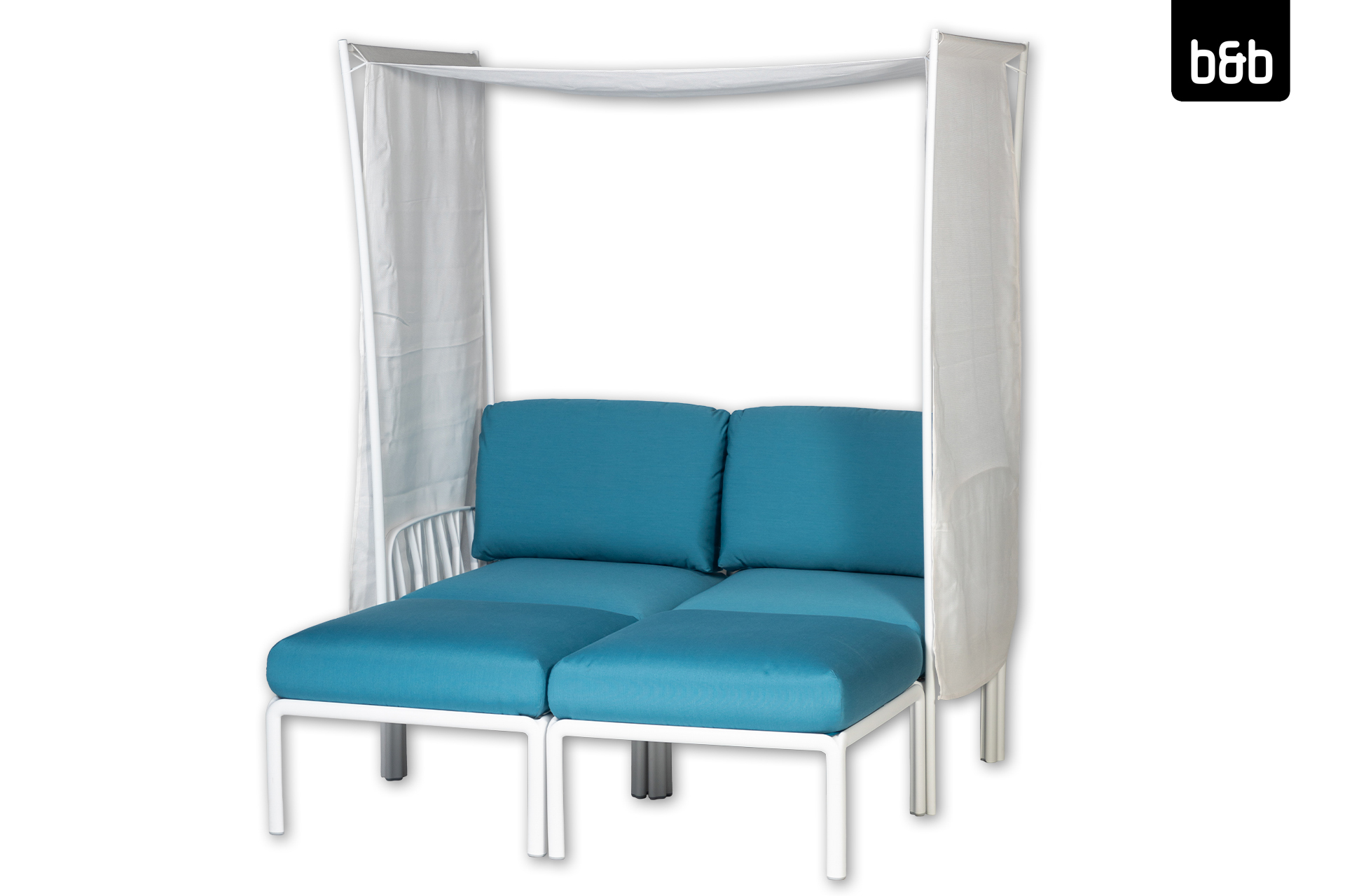 2408-bb-a-76477-nardi_komodo_weiss-daybed_baldachin_adria-blau-01-225 image Daybed Baldachin, NARDI Komodo, weissadria-blau