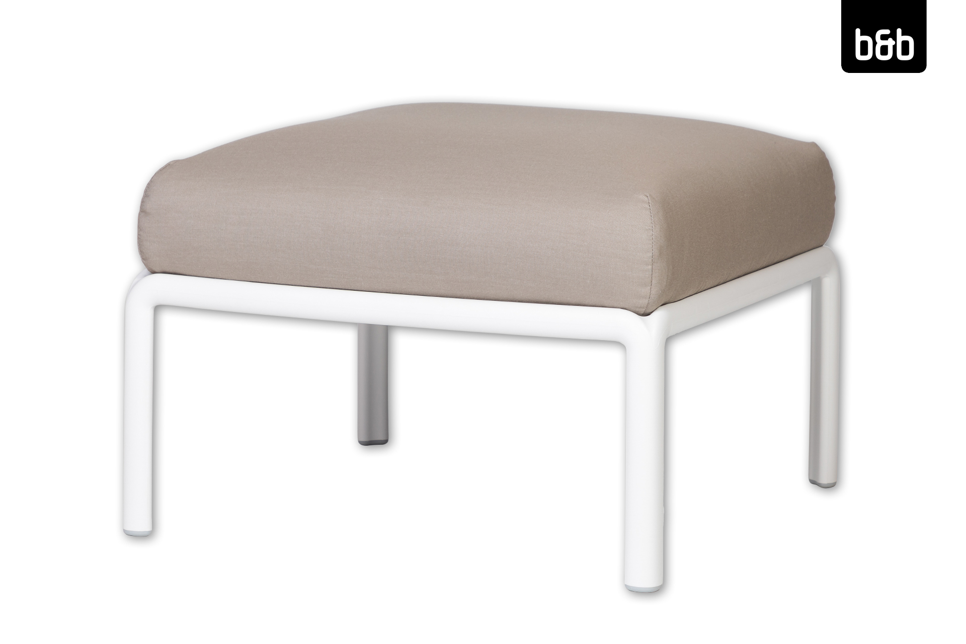 Hocker, NARDI Komodo, weissgrau / anthrazit