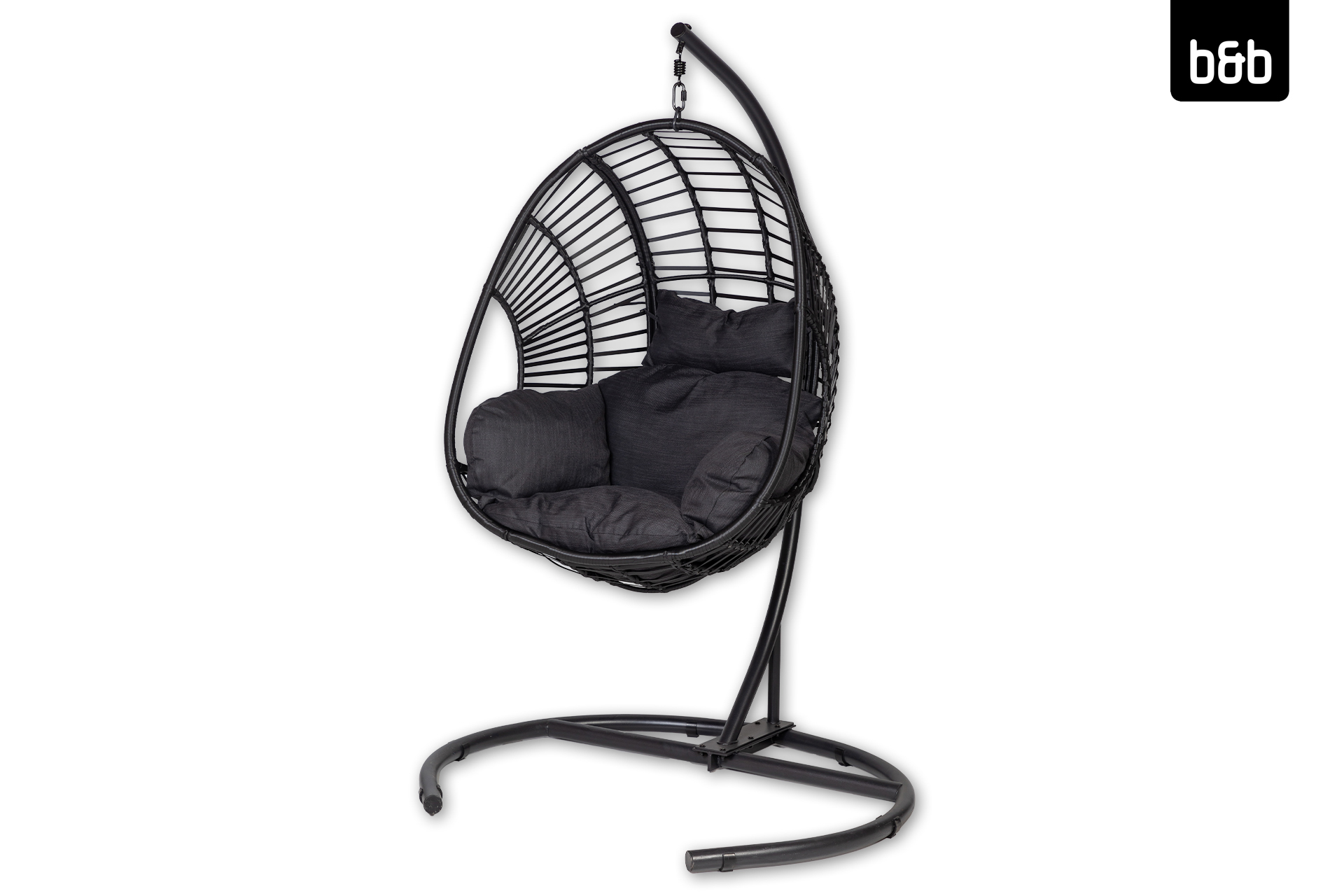 Hängesessel Swing, schwarzschwarz