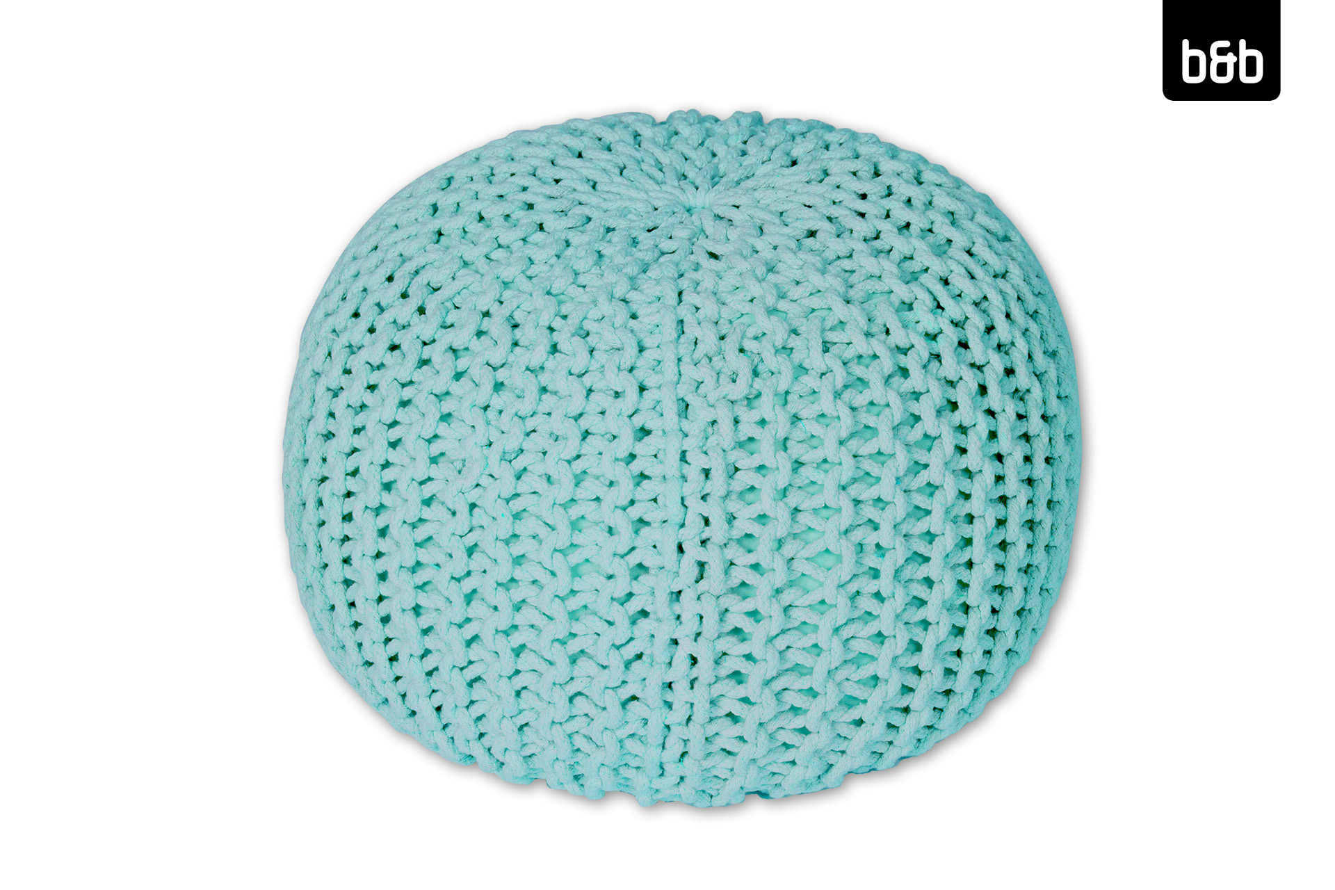 Sitzhocker Pouf ø55cmadria-blau