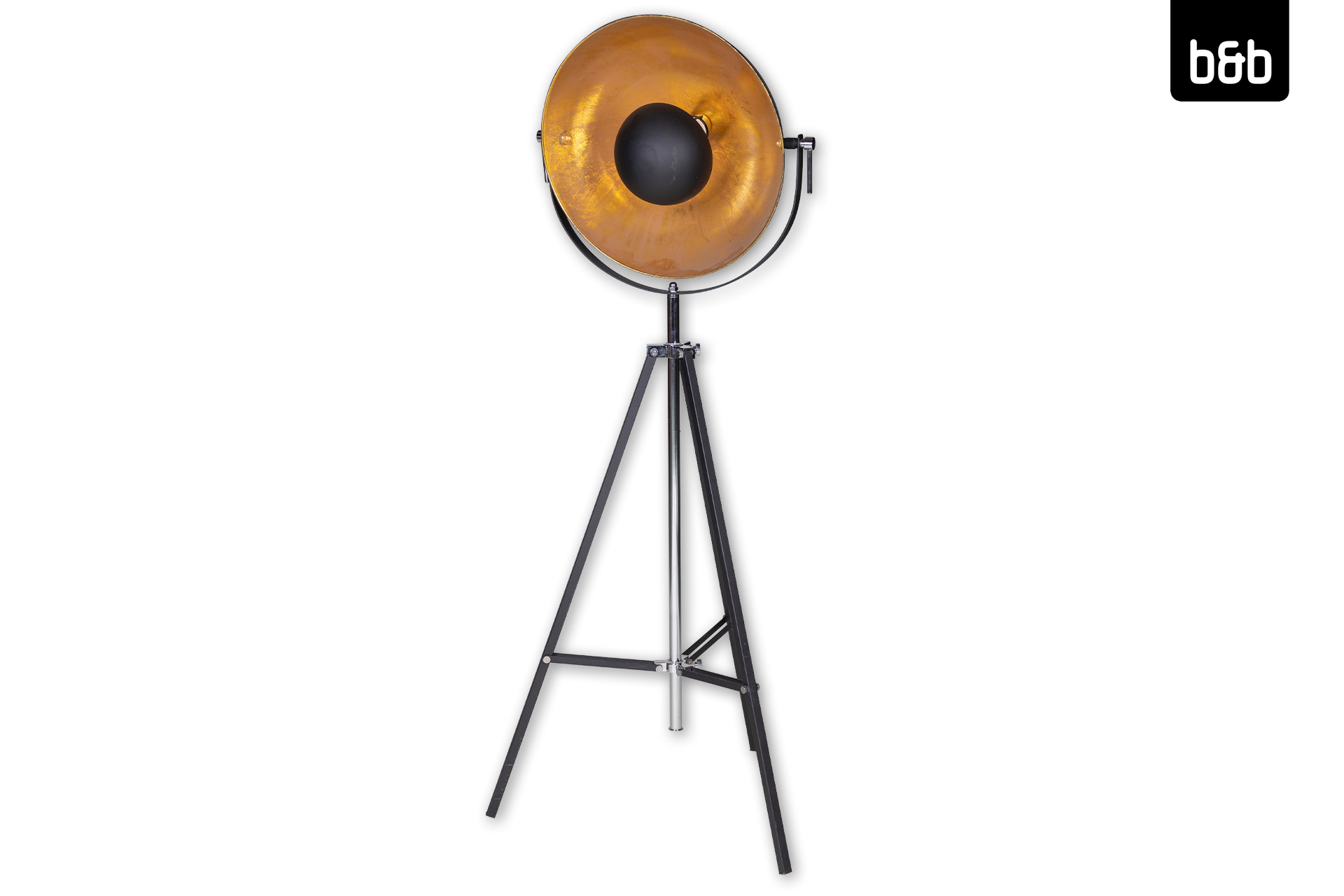 Stehlampe XIRENA, schwarz