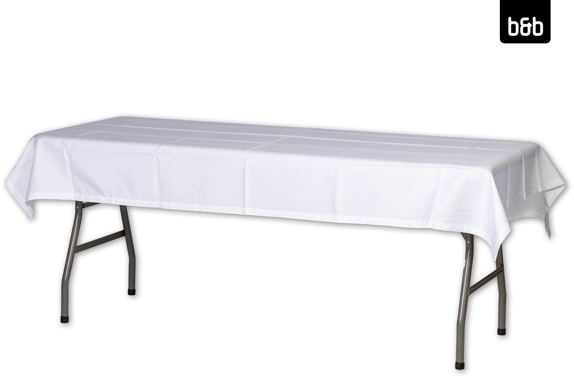 Tischdecke eckig, weiss