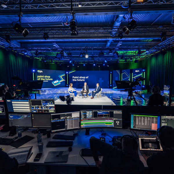 D&Uuml;RR Open House - Live-Produktion im GATE22
